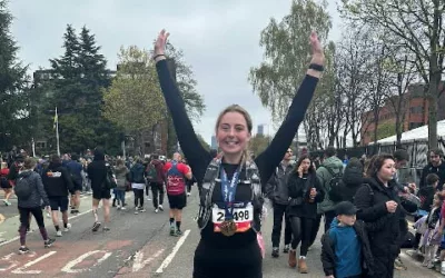 East Cheshire NHS Charity fundraiser completes Manchester Marathon challenge