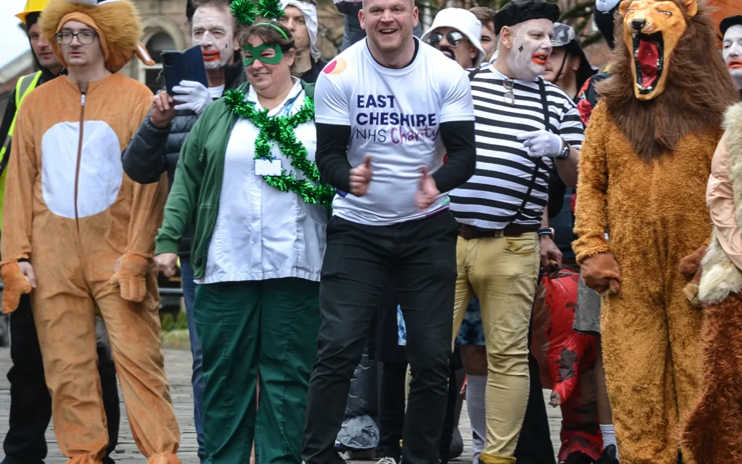 Flip your way to victory and support your local NHS charity at this year’s Macclesfield Pancake Race