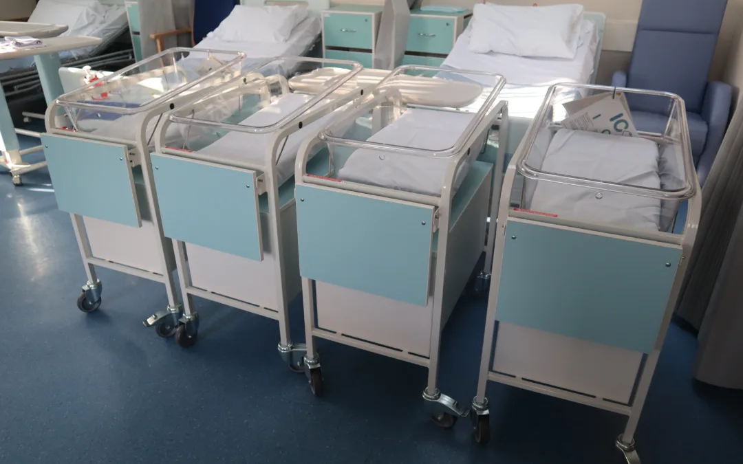 Charity’s generous donation benefitting new parents on maternity unit at Macclesfield Hospital