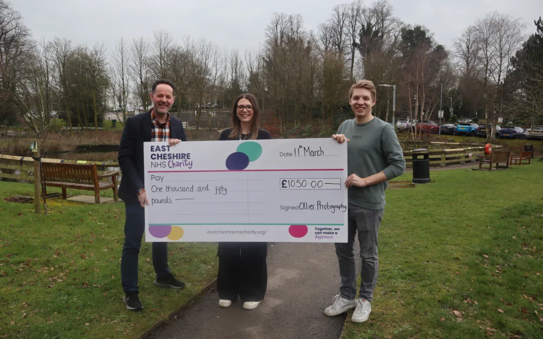 Macclesfield photography company celebrates partnership with local NHS Charity