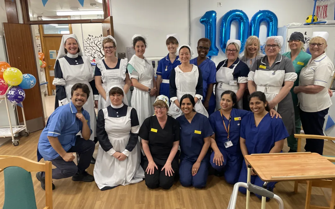 Patients and staff take part in centenary celebrations as Congleton War Memorial Hospital turns 100