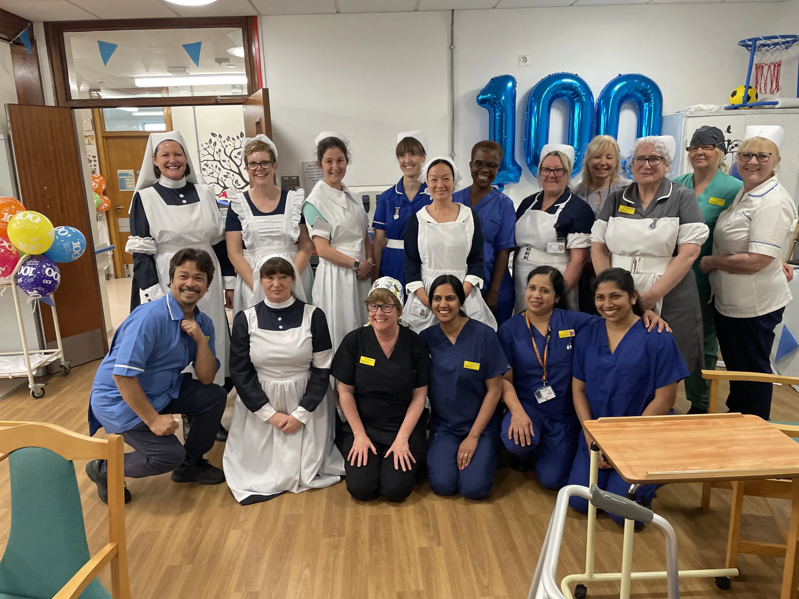 Patients and staff take part in centenary celebrations as Congleton War ...