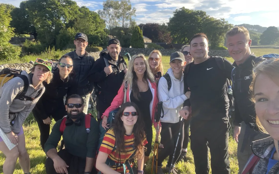 Trust staff conquer Yorkshire Three Peaks to raise funds for Children’s Emergency Department