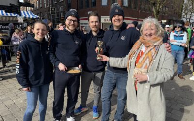 Macclesfield’s famous pancake race returns to support local NHS heroes