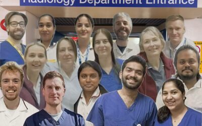 Radiology colleagues at Macclesfield Hospital to scale new heights