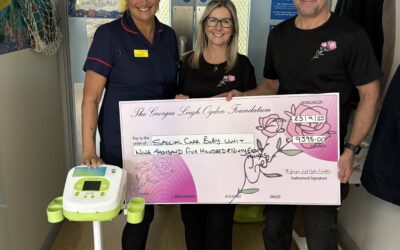 Cheshire family’s generous donation provides vital support for babies at Macclesfield Hospital